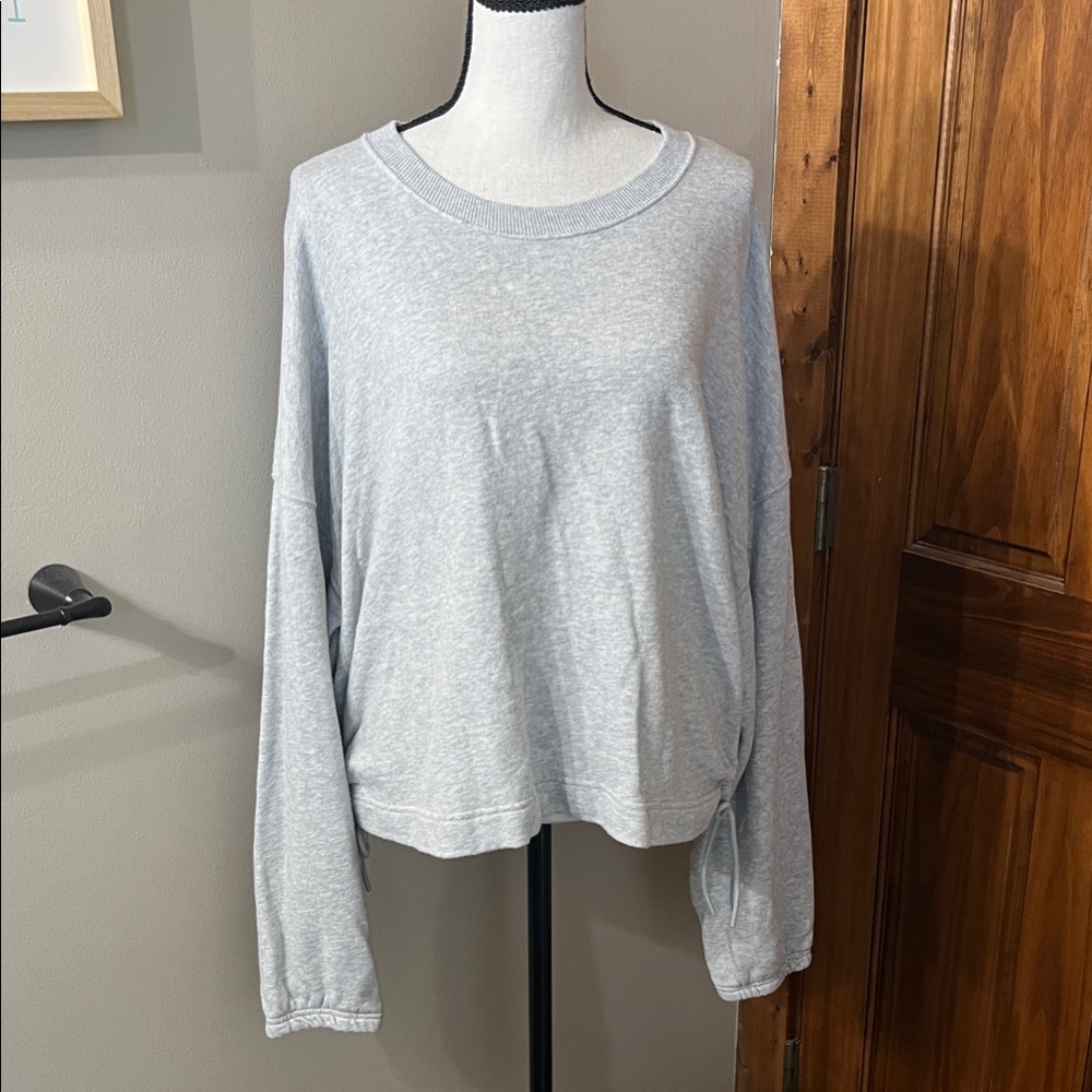 Aerie Light Gray Women's Sweatshirt